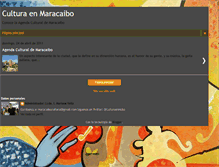 Tablet Screenshot of culturaenmaracaibo.blogspot.com