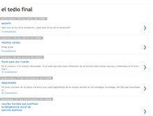 Tablet Screenshot of eltediofinal.blogspot.com