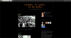 Desktop Screenshot of fotos25abril.blogspot.com