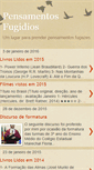 Mobile Screenshot of pensamentosfugidios.blogspot.com