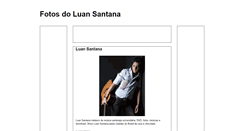 Desktop Screenshot of fotosdoluansantana.blogspot.com