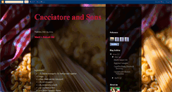 Desktop Screenshot of cacciatoreandsons.blogspot.com