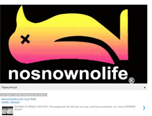 Tablet Screenshot of nosnow-nolife.blogspot.com