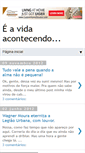 Mobile Screenshot of eavidaacontecendo.blogspot.com