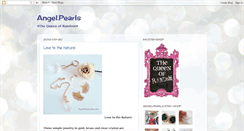 Desktop Screenshot of angelpearls.blogspot.com