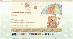 Desktop Screenshot of cukadasparapeques.blogspot.com