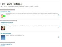 Tablet Screenshot of iamfuturenostalgic.blogspot.com