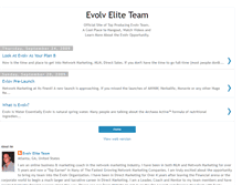 Tablet Screenshot of evolv-elite-team.blogspot.com