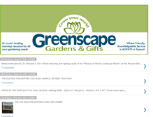 Tablet Screenshot of greenscapegardens.blogspot.com