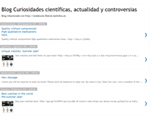 Tablet Screenshot of curiosidadescientficas.blogspot.com