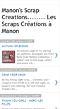 Mobile Screenshot of manonscrapcreations.blogspot.com