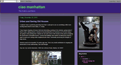 Desktop Screenshot of ciaomanhattanbaby.blogspot.com