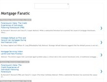 Tablet Screenshot of mortgagefanatic.blogspot.com