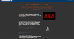 Desktop Screenshot of nokeremosreligion.blogspot.com