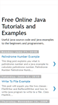 Mobile Screenshot of beginnersjavatutorials.blogspot.com