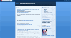 Desktop Screenshot of internetenecuador.blogspot.com