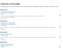 Tablet Screenshot of internetenecuador.blogspot.com