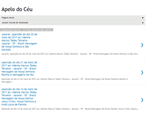 Tablet Screenshot of apelodoceu.blogspot.com