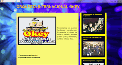 Desktop Screenshot of orquestainternacionalokey.blogspot.com