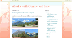 Desktop Screenshot of connieandjanesadventure.blogspot.com