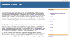 Desktop Screenshot of governingthroughcrime.blogspot.com