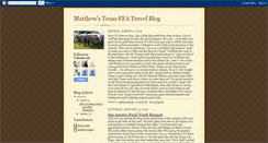 Desktop Screenshot of matthewtexasffa.blogspot.com