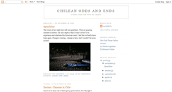 Desktop Screenshot of chileoddsandends.blogspot.com