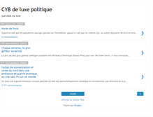 Tablet Screenshot of cybedeluxepolitique.blogspot.com