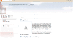Desktop Screenshot of infoajmer.blogspot.com