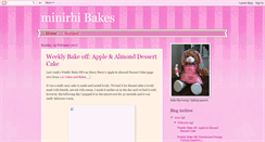 Desktop Screenshot of minirhibakes.blogspot.com