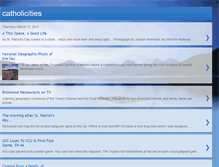 Tablet Screenshot of catholicities.blogspot.com