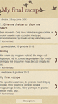Mobile Screenshot of myfinalescape.blogspot.com