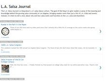 Tablet Screenshot of lasalsajournal.blogspot.com