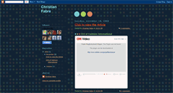 Desktop Screenshot of christianfabre.blogspot.com