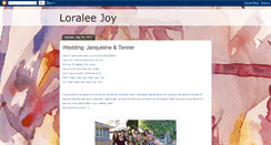 Desktop Screenshot of loraleejoy.blogspot.com