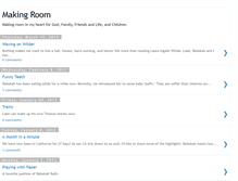 Tablet Screenshot of making-room.blogspot.com