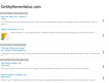 Tablet Screenshot of getmyhomesvalue.blogspot.com