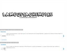 Tablet Screenshot of lamoustachenoire.blogspot.com