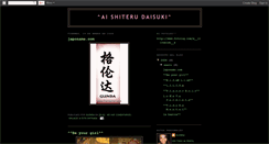 Desktop Screenshot of glenda-aishiterudaisuki.blogspot.com