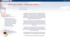 Desktop Screenshot of firstyourmoney.blogspot.com