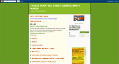 Desktop Screenshot of indicetarot.blogspot.com