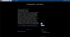 Desktop Screenshot of carangasantigas.blogspot.com