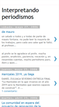 Mobile Screenshot of interpretandoperiodismos.blogspot.com