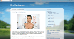 Desktop Screenshot of kardashian-1.blogspot.com