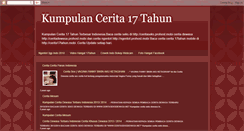 Desktop Screenshot of kumpulan-cerita17tahun.blogspot.com