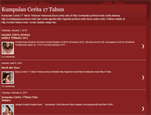 Tablet Screenshot of kumpulan-cerita17tahun.blogspot.com