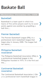 Mobile Screenshot of baskateball.blogspot.com