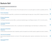 Tablet Screenshot of baskateball.blogspot.com