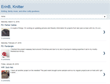 Tablet Screenshot of hipchickknits.blogspot.com