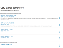 Tablet Screenshot of cotyparrandero.blogspot.com